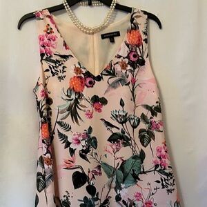 Banana Republic Pink Floral Dress Size 6